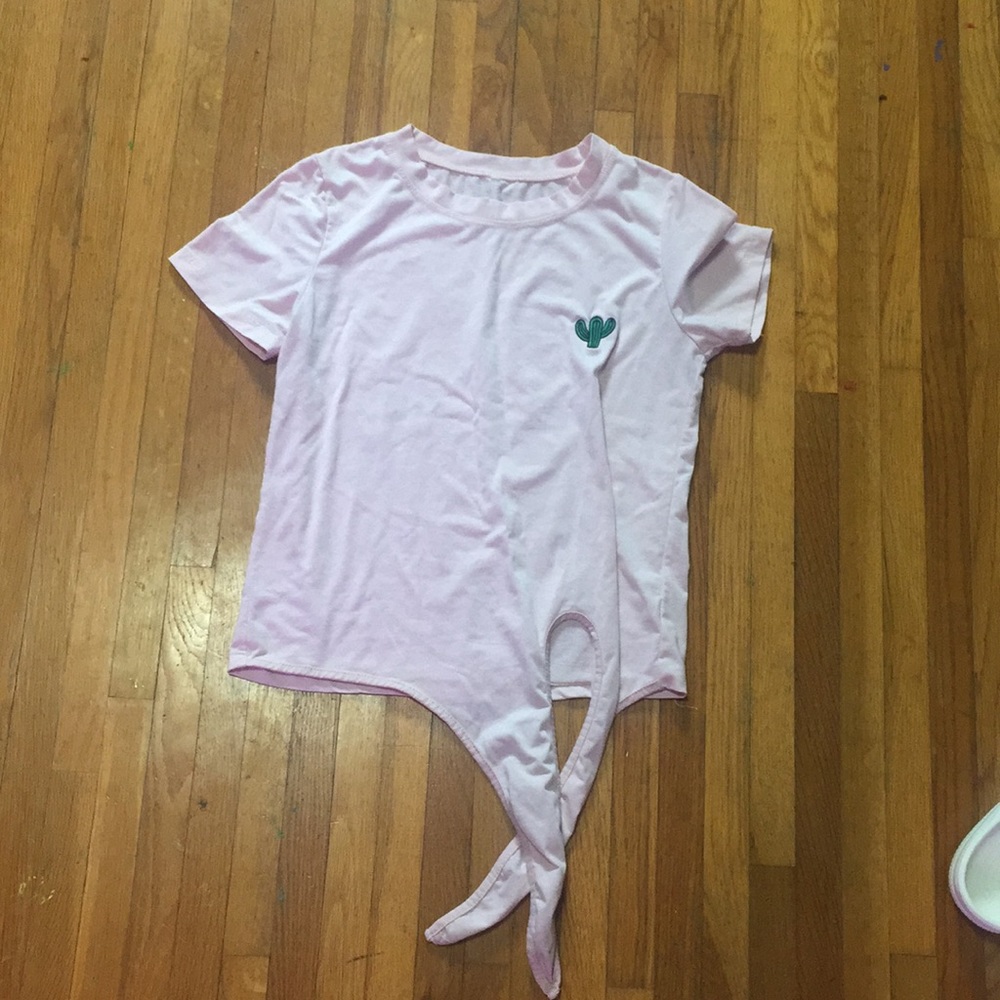 Pink shirt